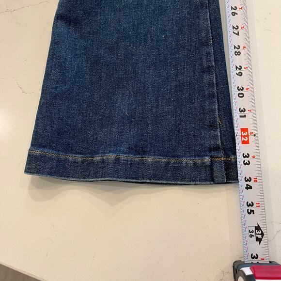 NWT Spanx SPANXshape EveryWear Flare Jeans in Authentic Blue Size Small - Picture 11 of 12